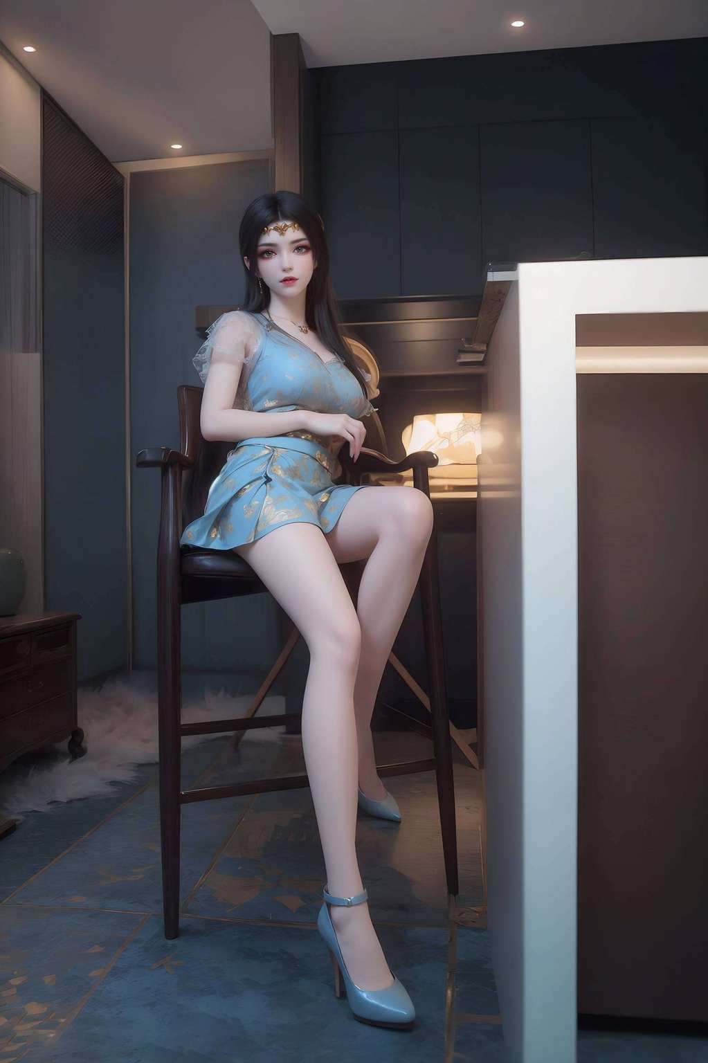 蛇女之躯蕴含无尽神秘尽显国漫女神的独特魅力