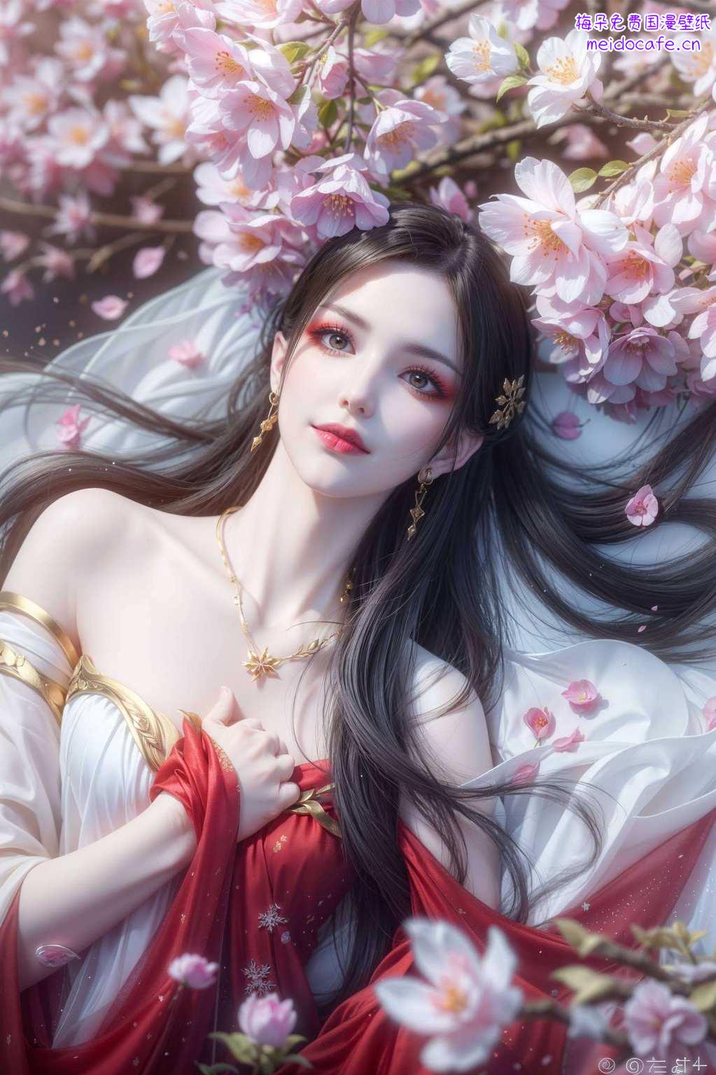彩鳞壁纸上的她动漫迷们