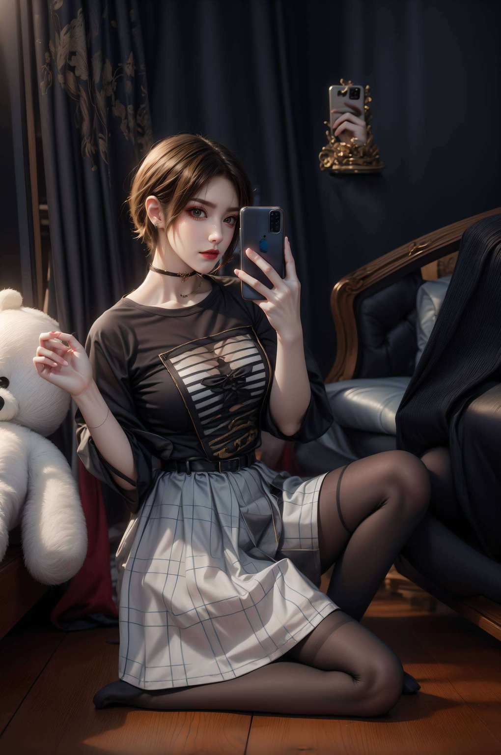 更是令人敬畏的美杜莎女王蛇鳞闪耀七彩光芒