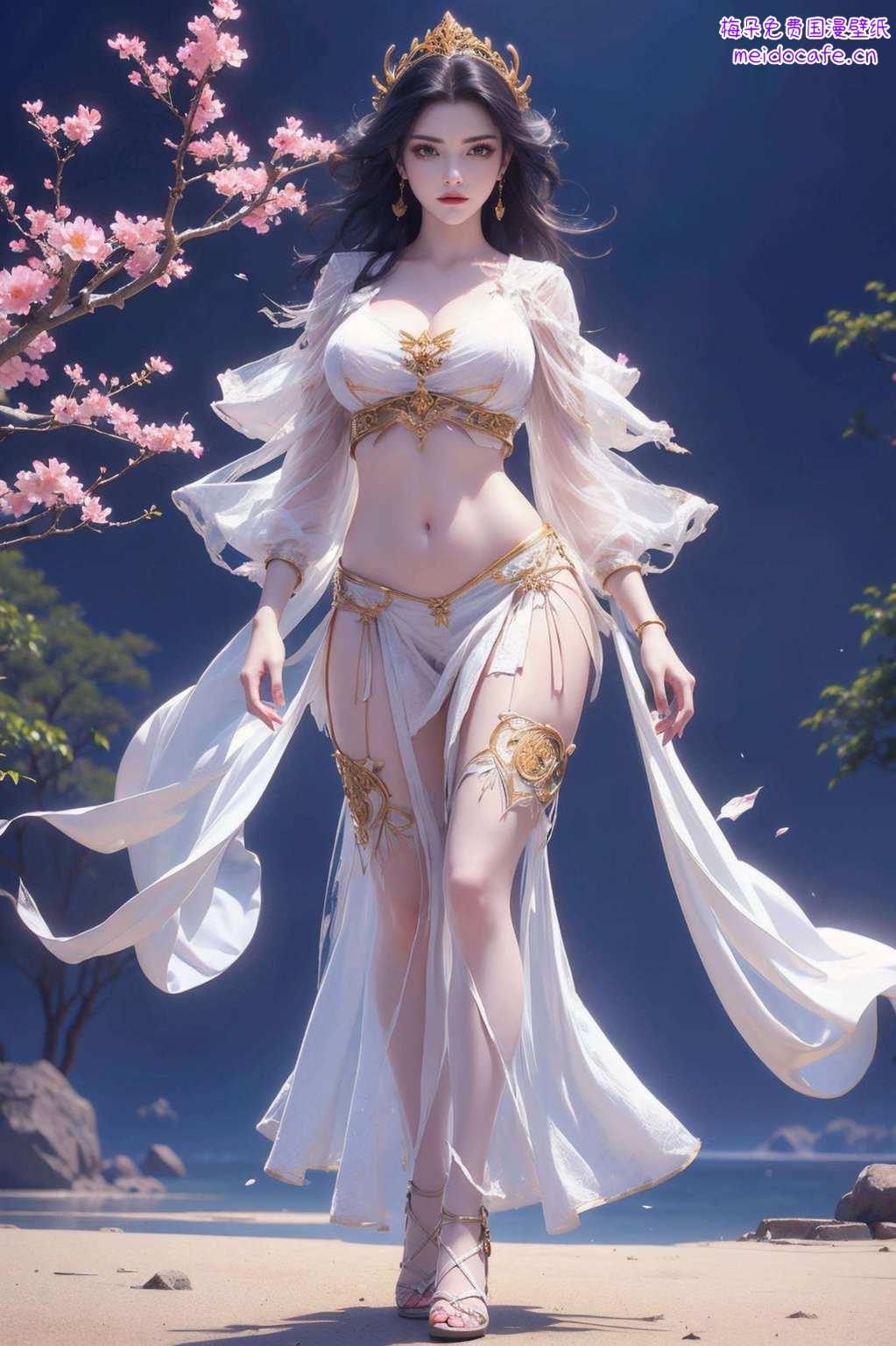 眼神里透着七彩吞天蟒的狡黠快来感受一下这股玄幻风的国漫女神魅力吧！