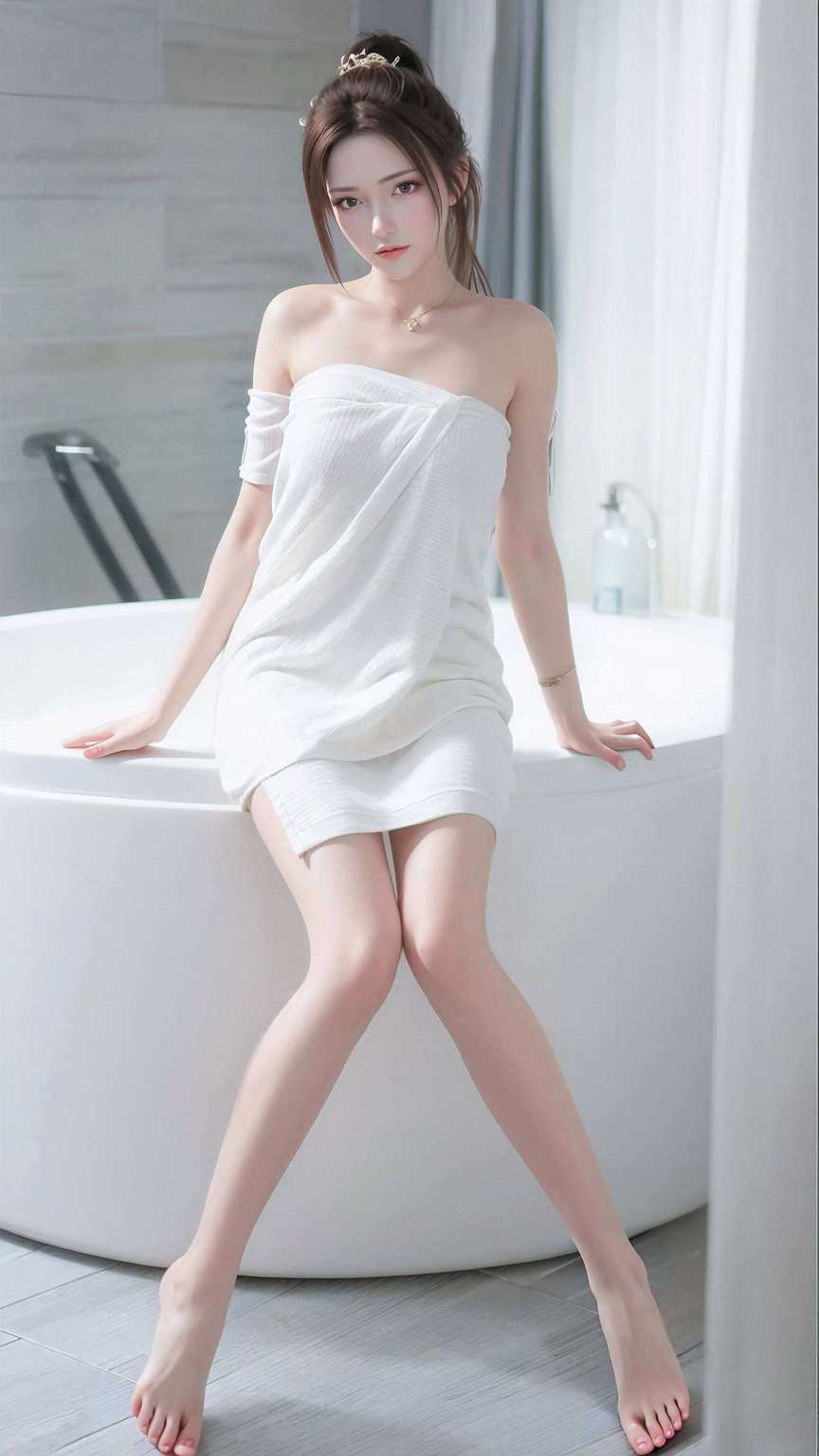 云岚宗之仙子宛如美女相伴