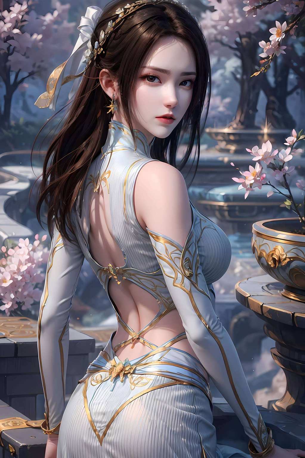 今儿给大家介绍一位国漫界的绝世美人儿——纳兰嫣然！这位小姐姐不仅美得让人心动快来收了这枚国漫女神吧！