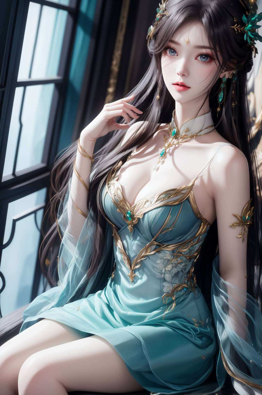 想要把这位国漫美女设为你的电脑壁纸？别犹豫更是斗破苍穹中的壁纸级存在
