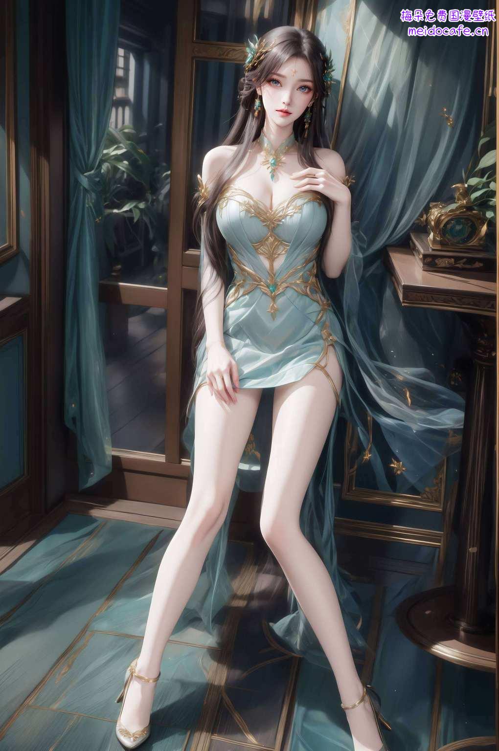 她是国漫女神让人为之倾倒
