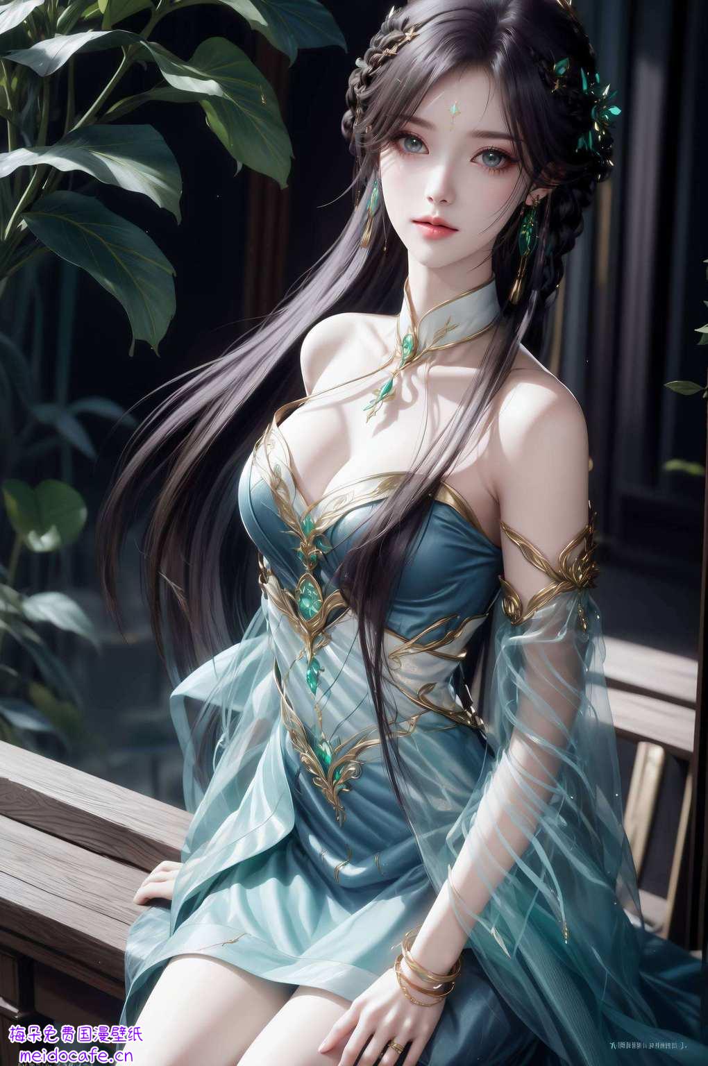 国漫女神的地位妥妥的这壁纸一换