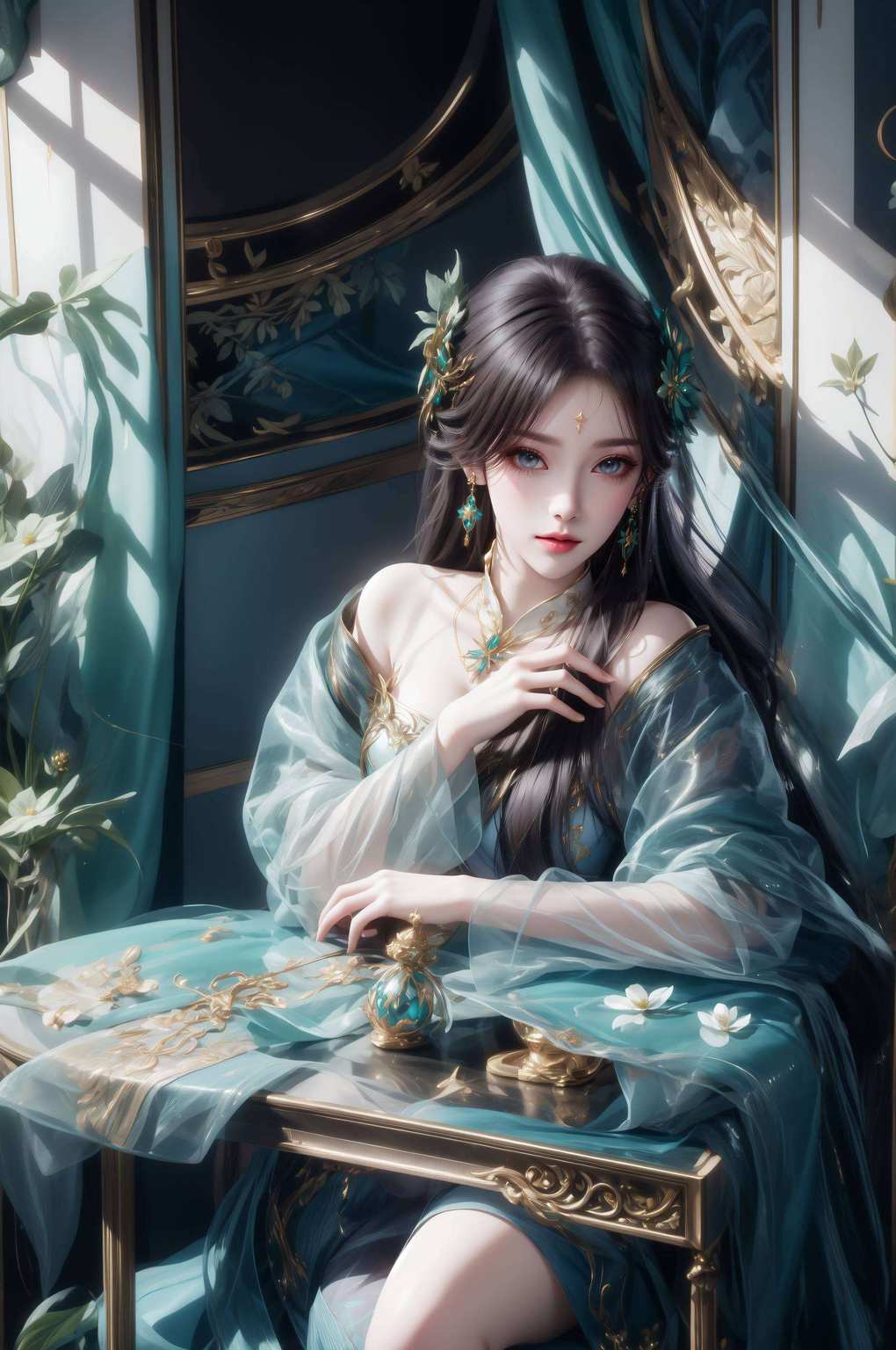 哎呀古族千金的气质