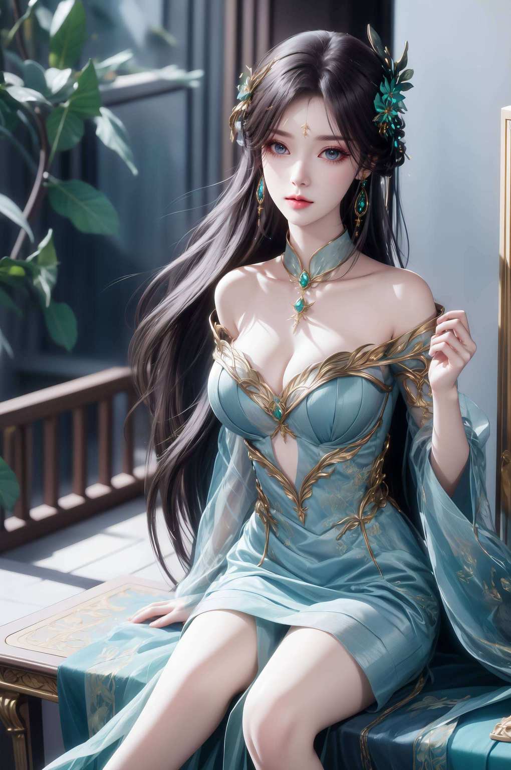 风华绝代每一次看到她的建模壁纸高清图
