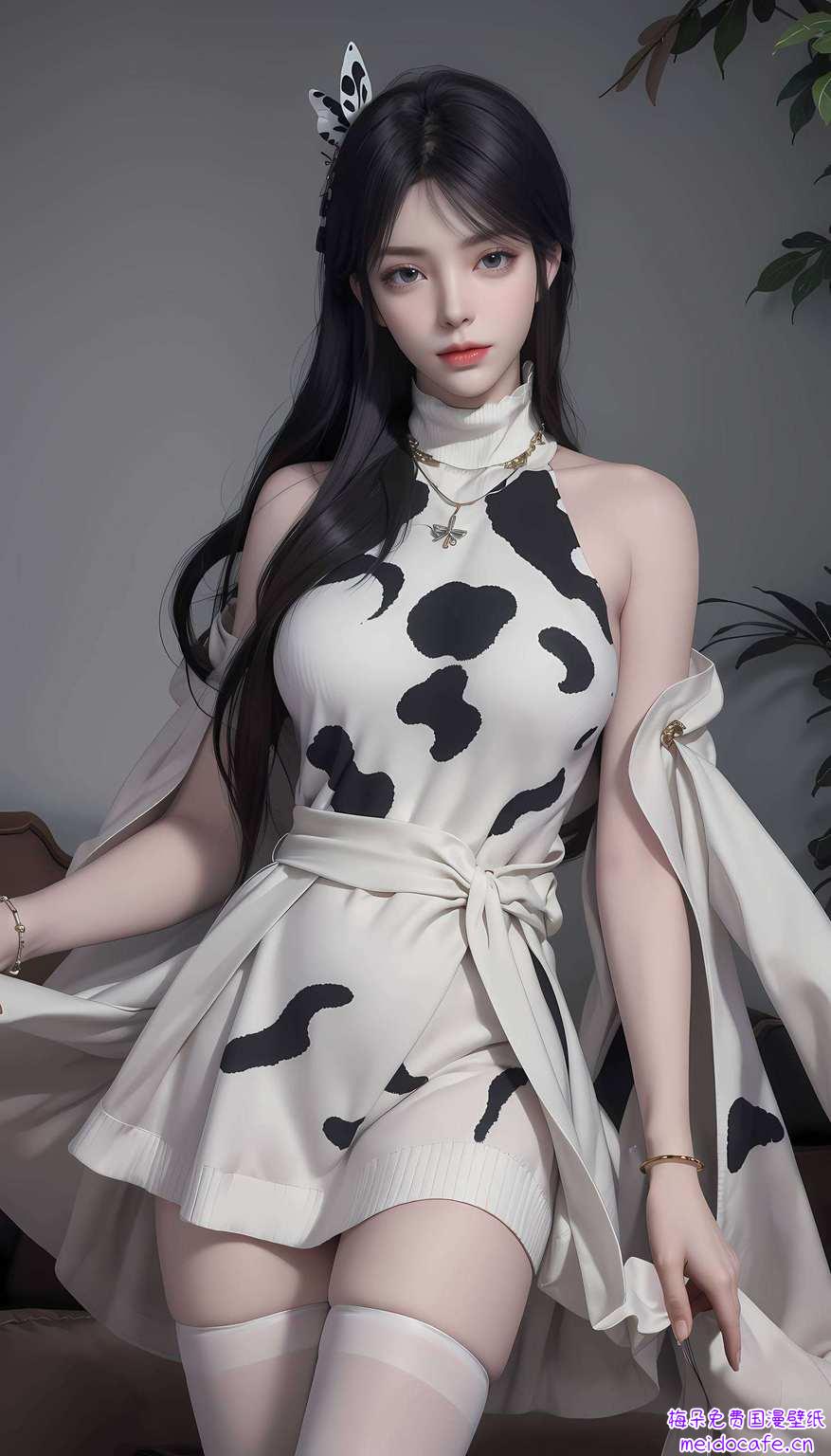 这是每天给你加油打气的国漫女神她时而身着华服