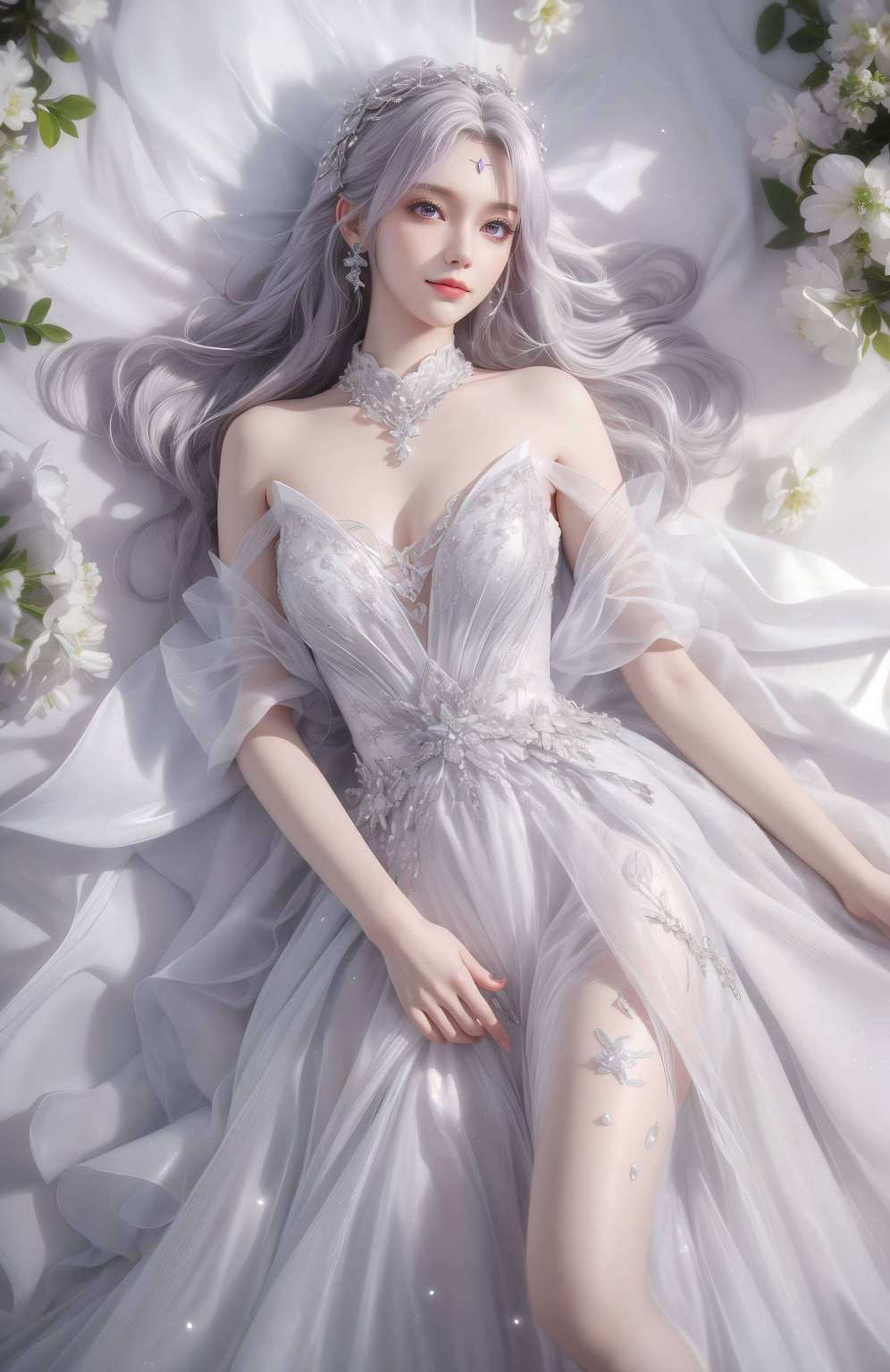 宽屏壁纸之中画中女子翩翩