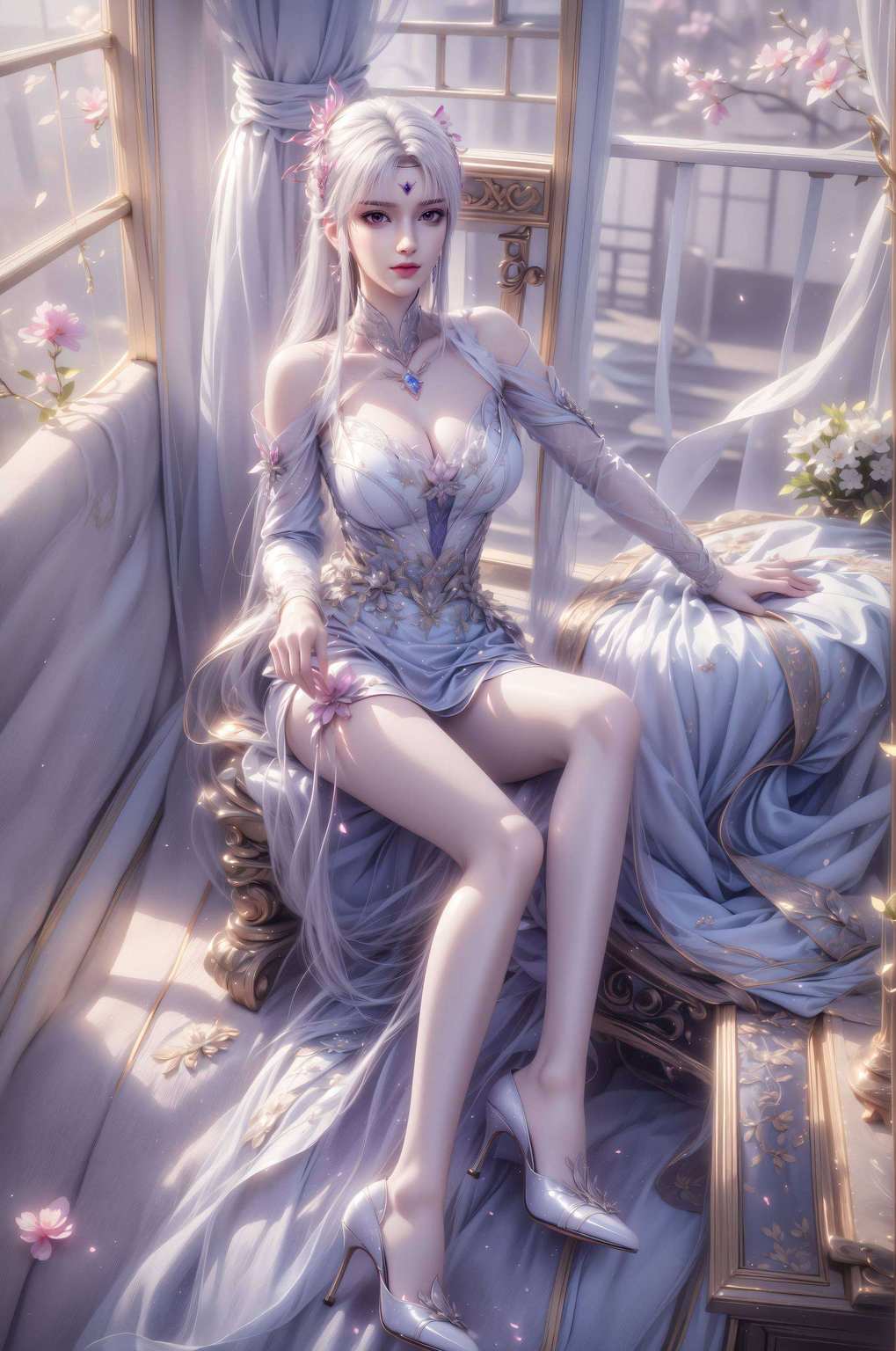 黑化前的高清壁纸动漫美女的代表