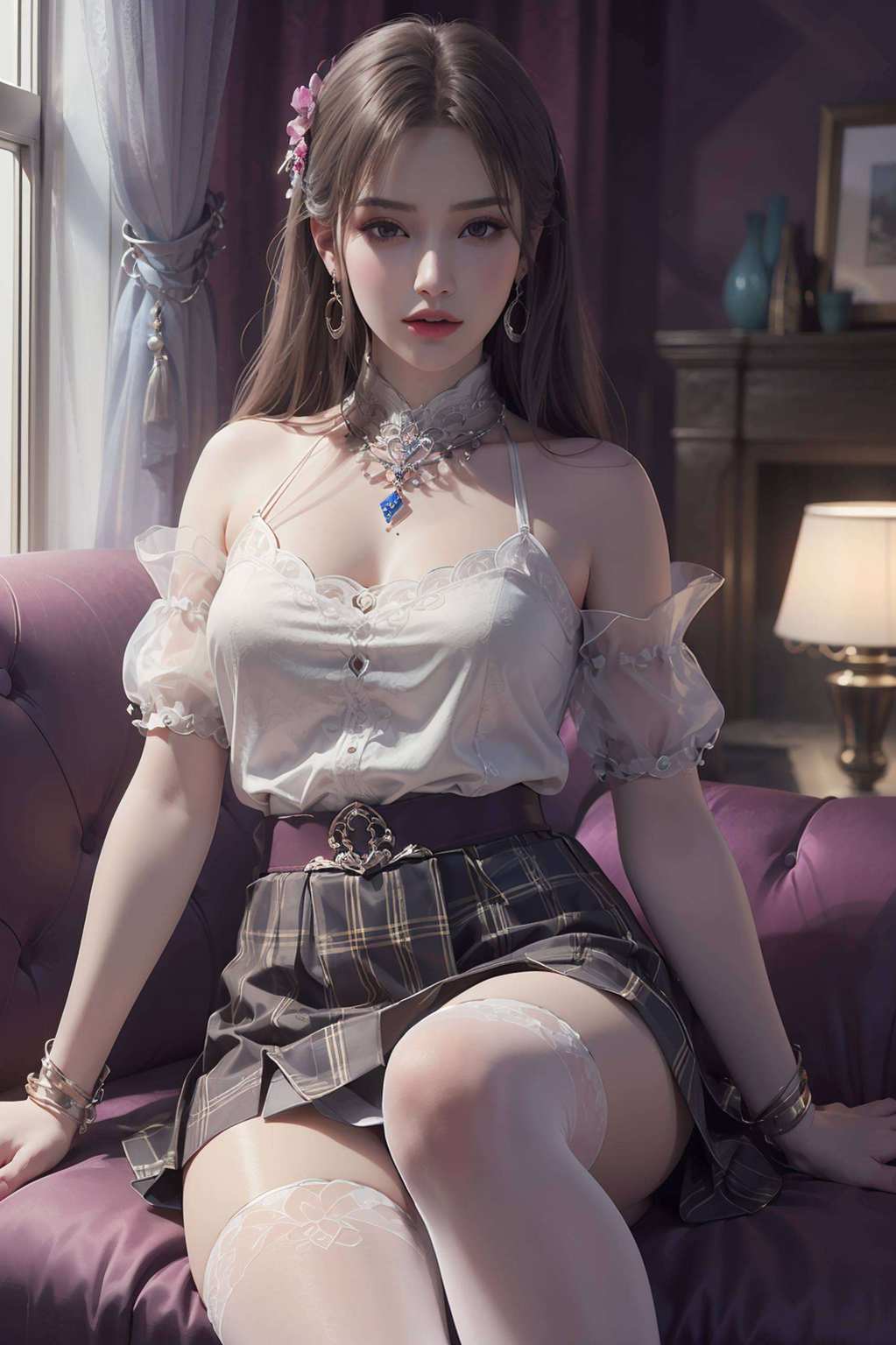 女神翩翩起舞斗破苍穹画卷中