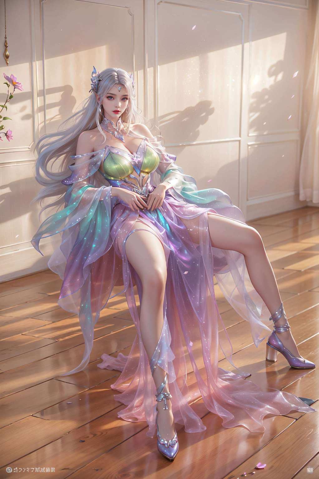 美女翩翩女神风华
