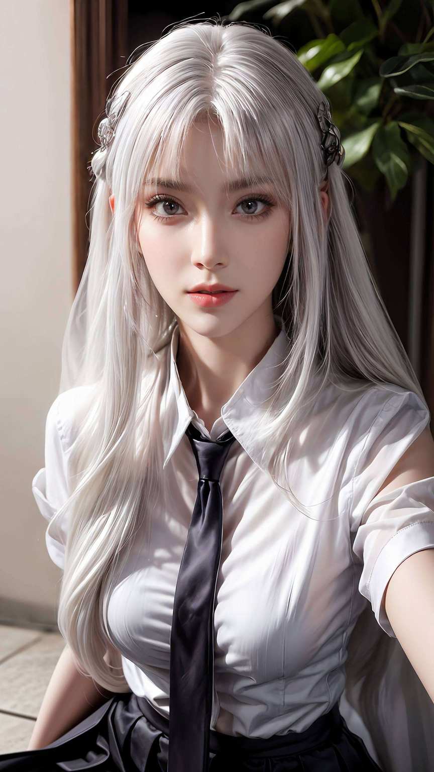 国漫美女宛若画中行