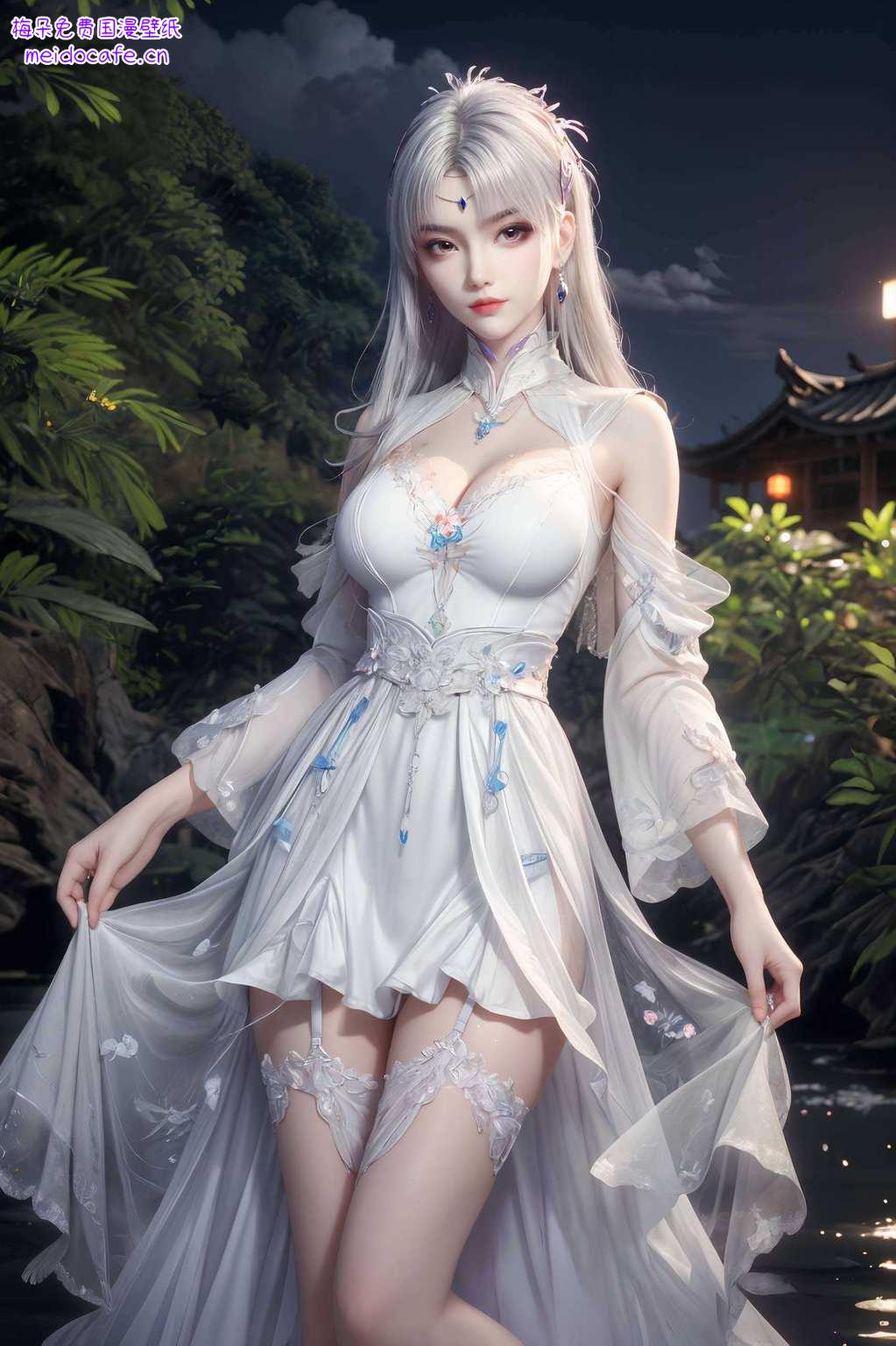 穿上黑袍的她嘿