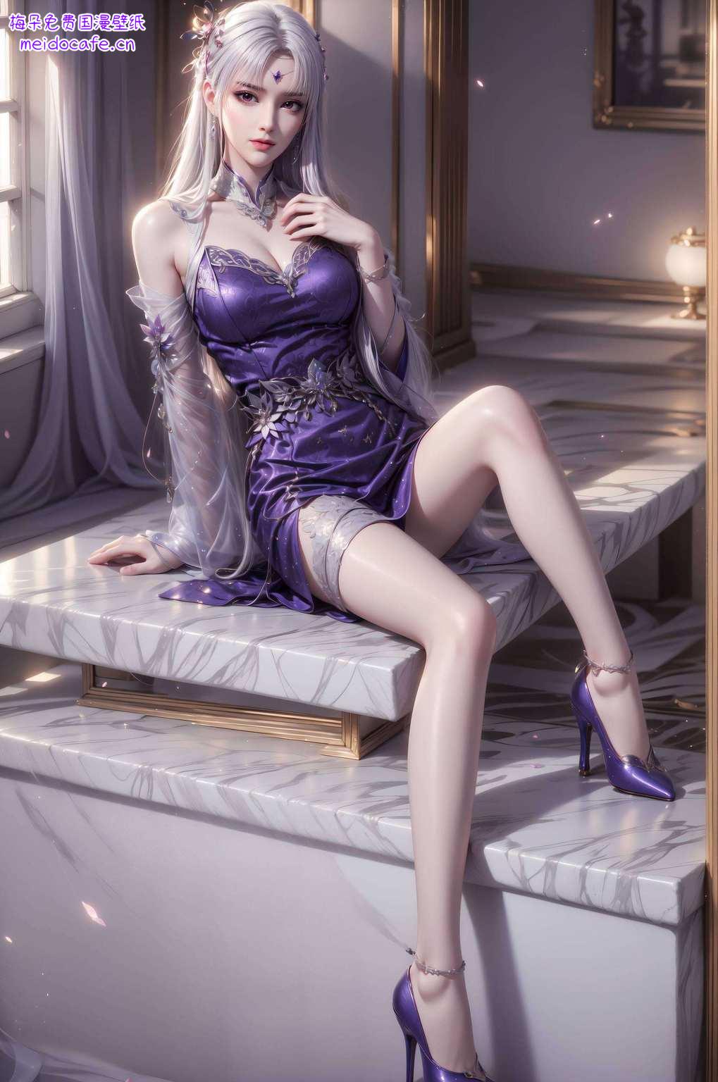 拥有着厄难毒体的传奇角色这可不是一般的美女哦！她是《斗破苍穹》中的神秘女神