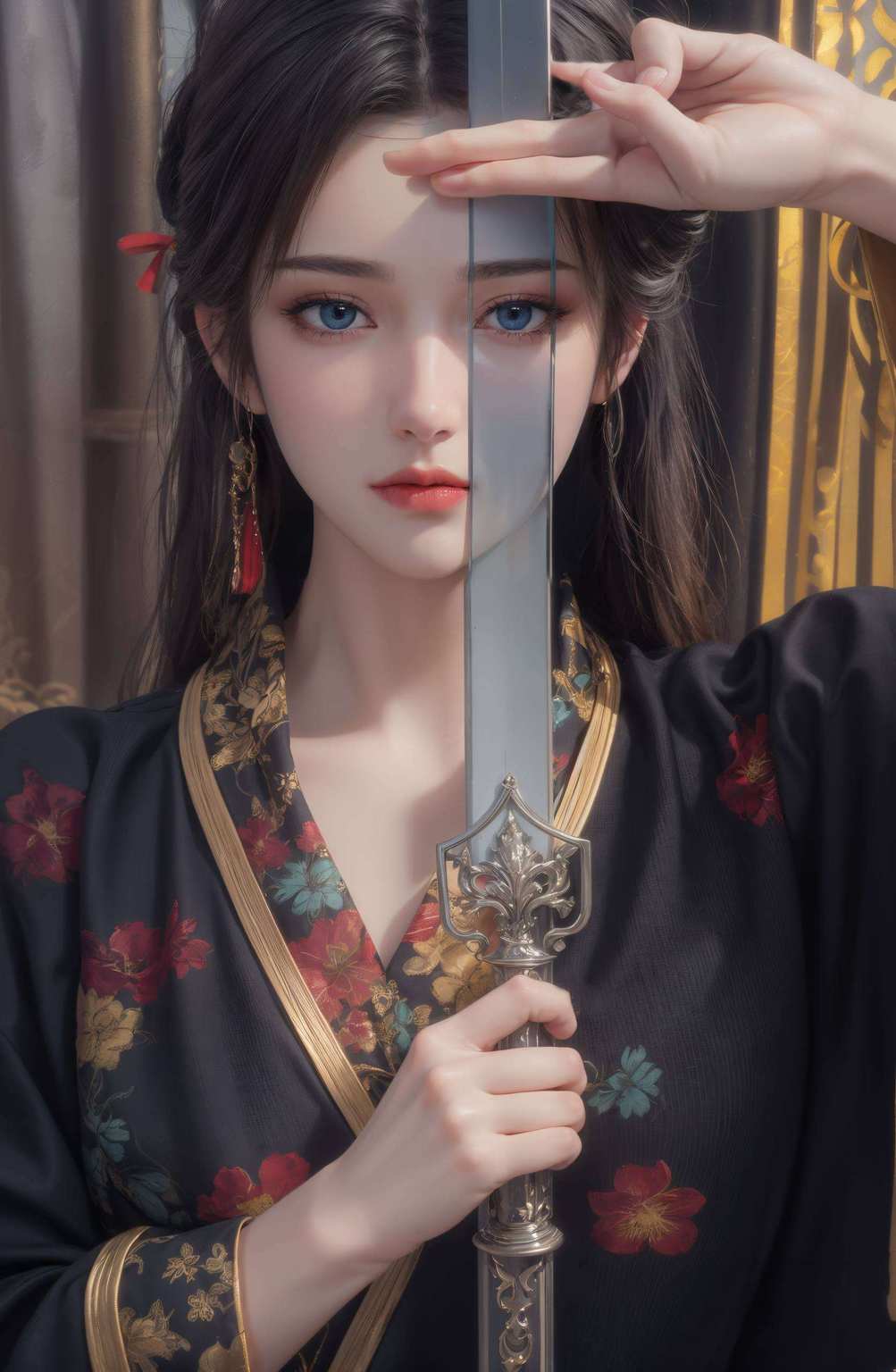 让人沉浸在那梦幻般的玄幻意境之中她的高清竖屏动态壁纸