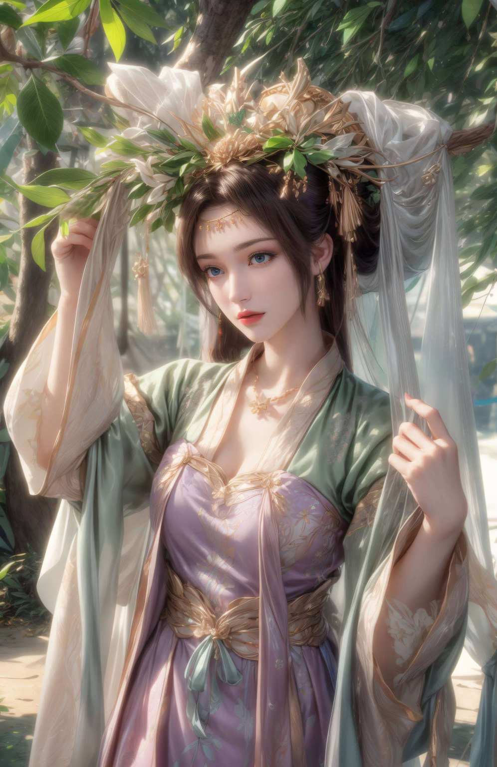 美不胜收她的每一次出现