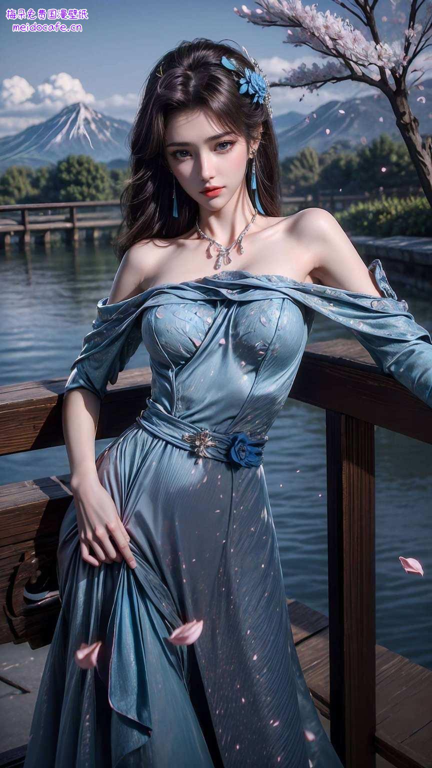壁纸上的她更是美得让人忍不住多看几眼这位斗破苍穹中的云岚宗女神