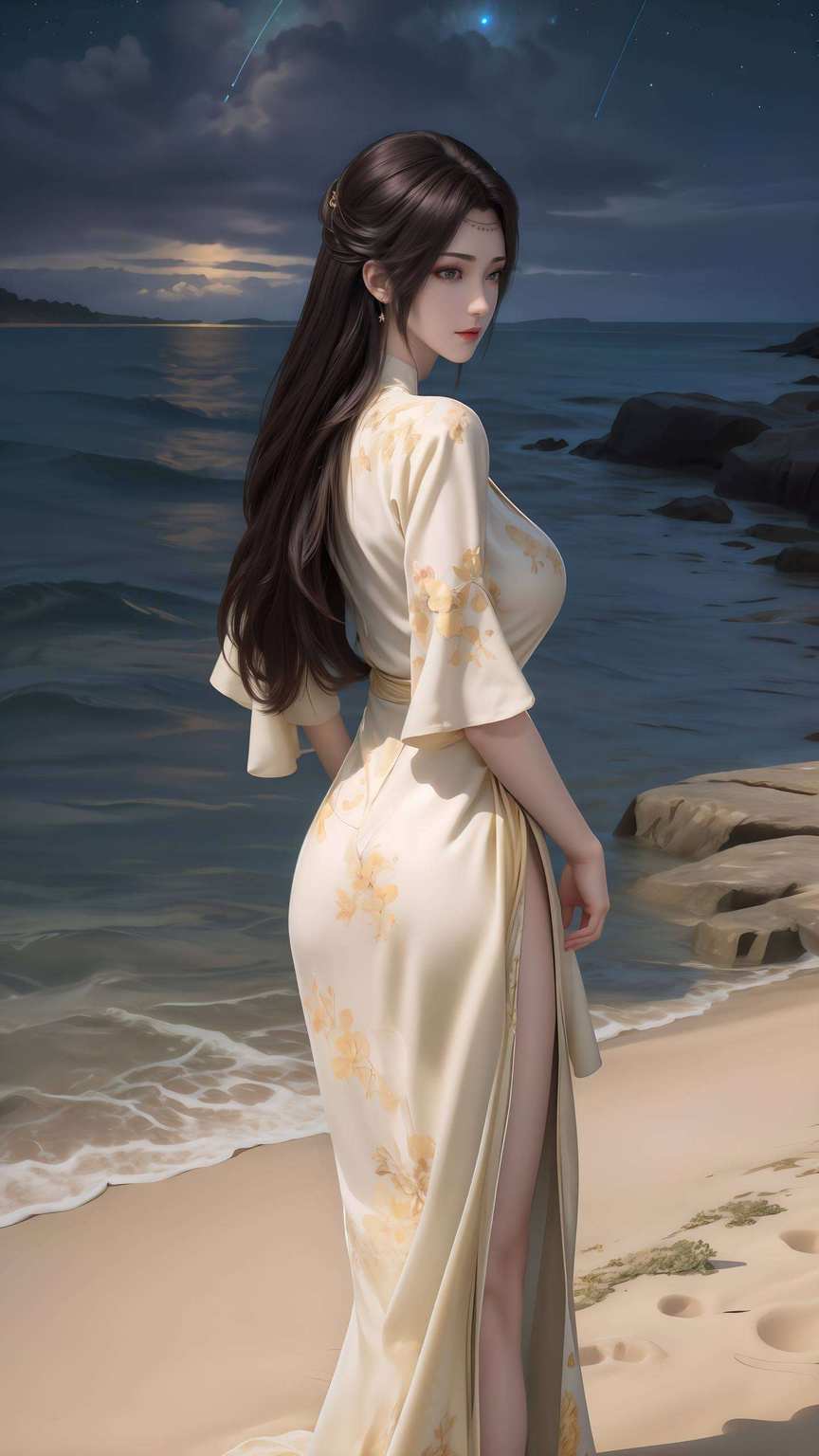 她是国漫中的女神每一次目光触及