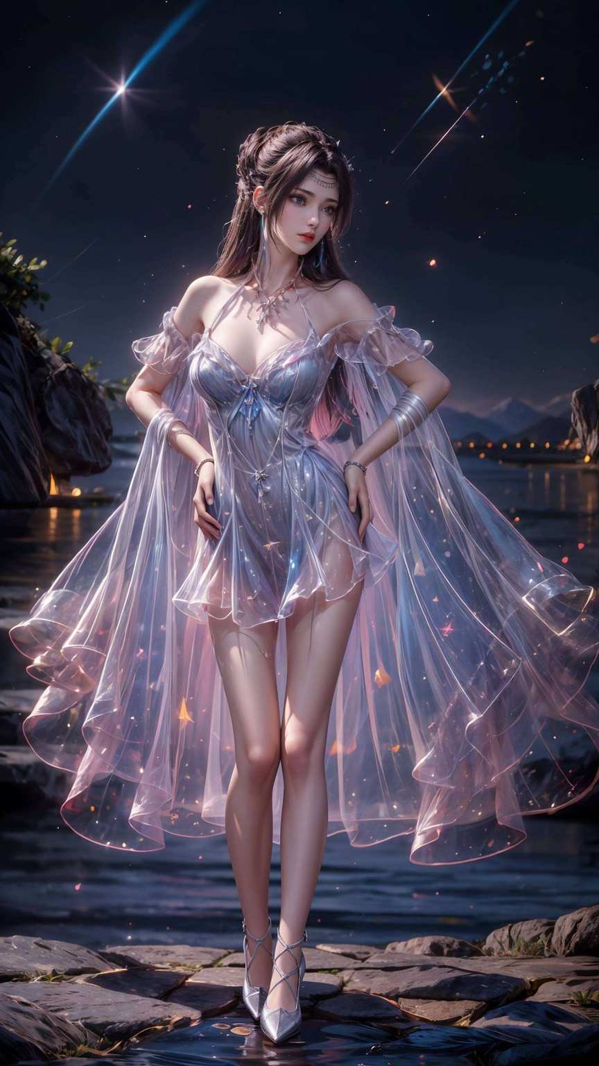 国漫女神的风采气质如兰