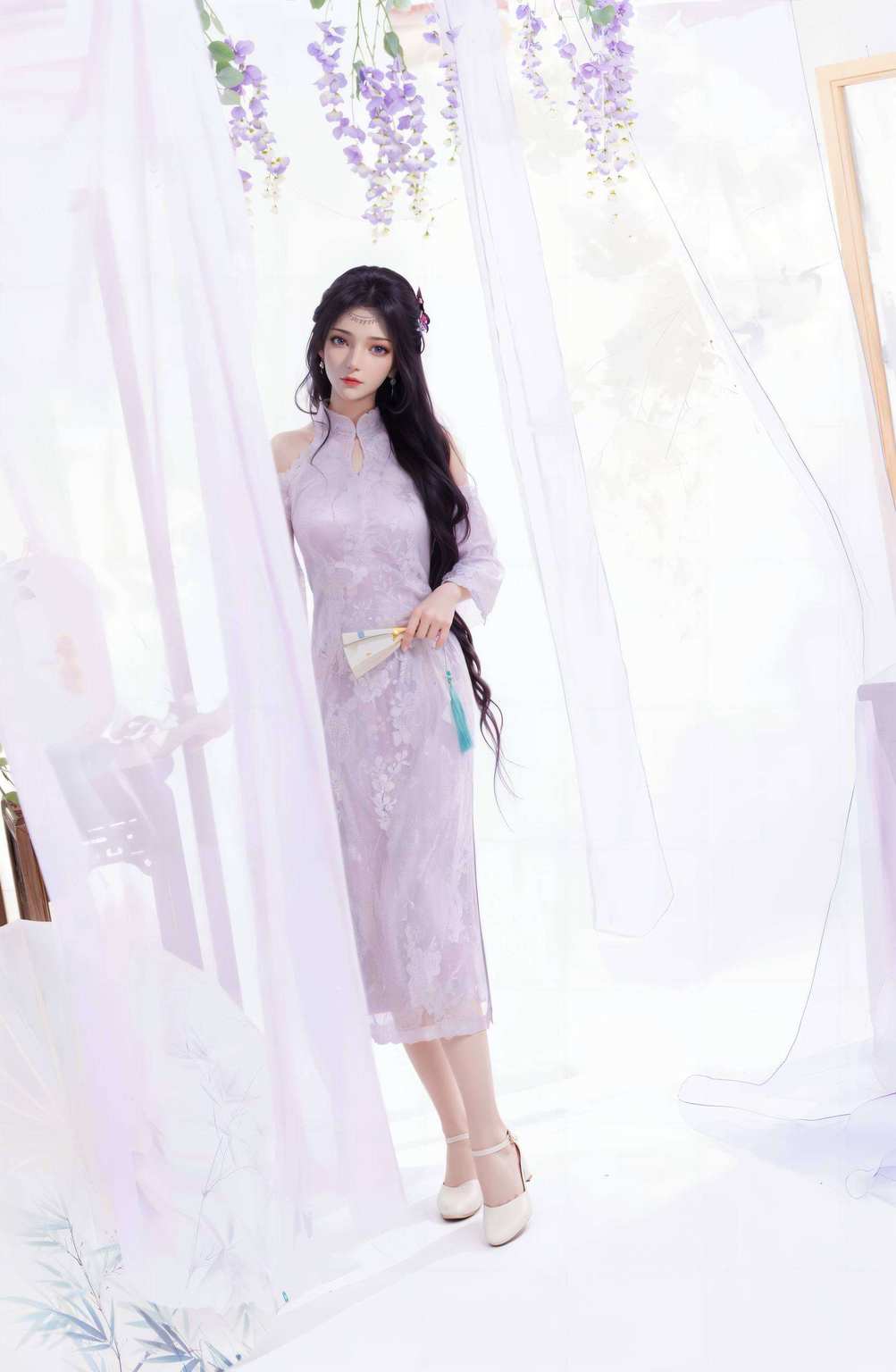 那位云岚宗的优雅女神美得让人移不开眼