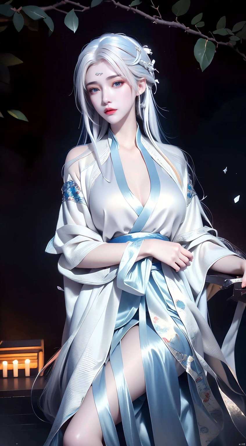 是国漫中当之无愧的女神仿佛置身于那神秘莫测的云岚宗之中