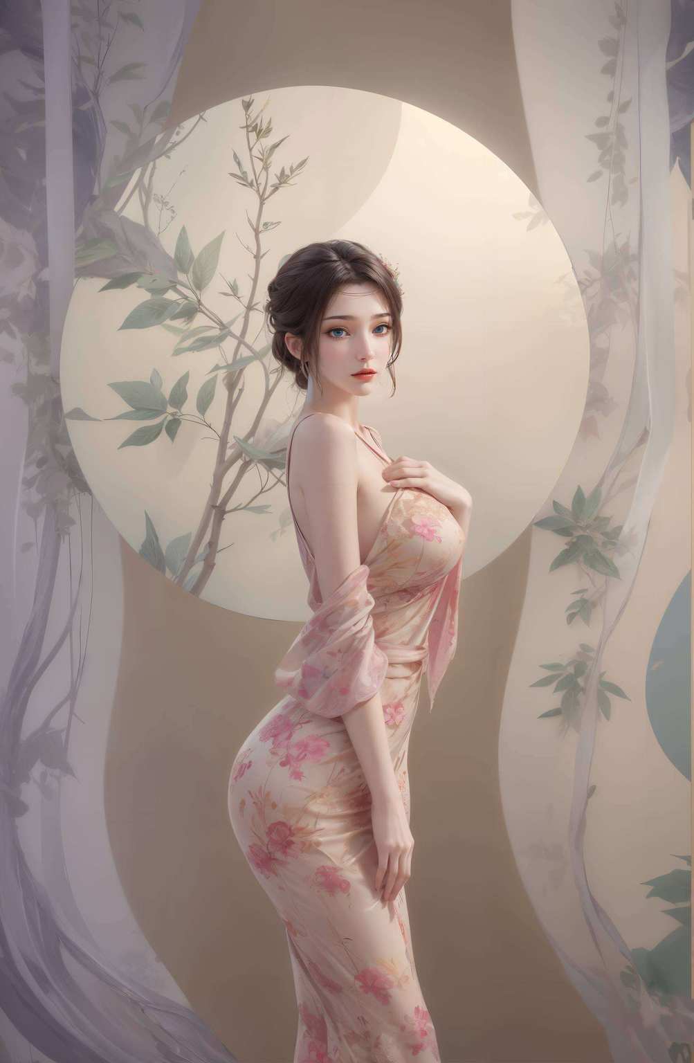 有幸一睹国漫女神的风采让人不禁沉浸在这段如诗如画的国漫传奇中