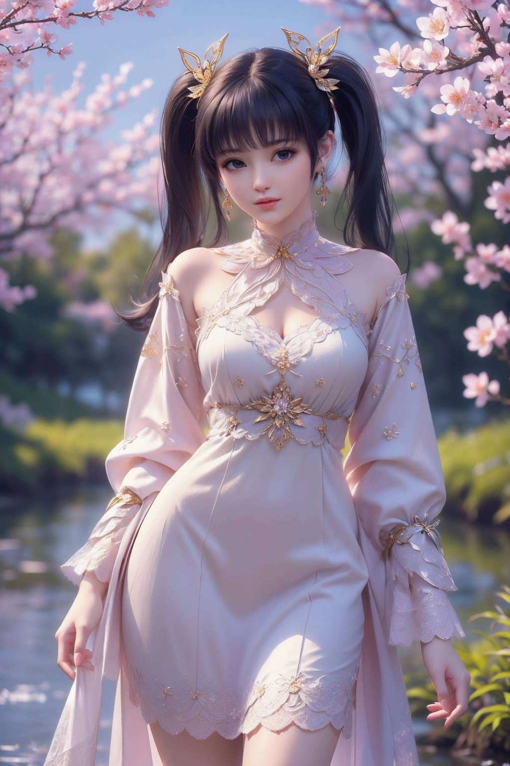 国漫女神们翩翩起舞动漫美女们笑靥如花