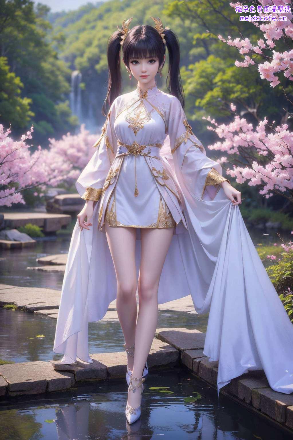 不仅美艳动人仿佛从斗破苍穹的玄幻世界穿越而来
