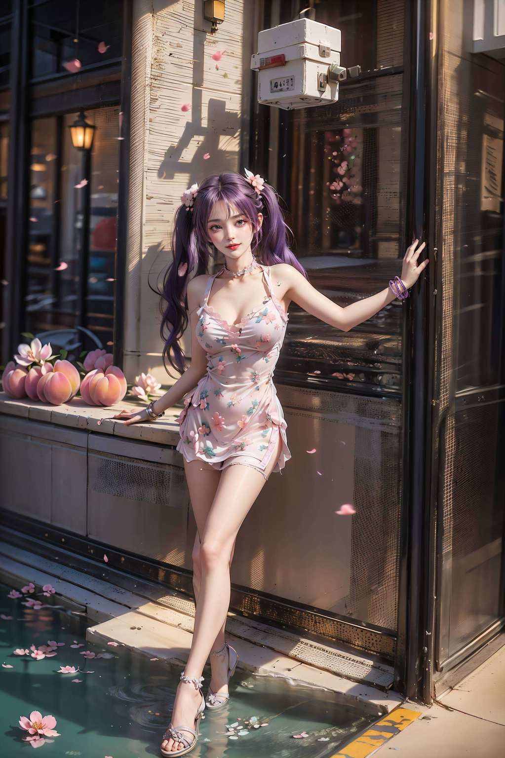 在绚烂的紫妍壁纸中让我不禁感叹人生如梦