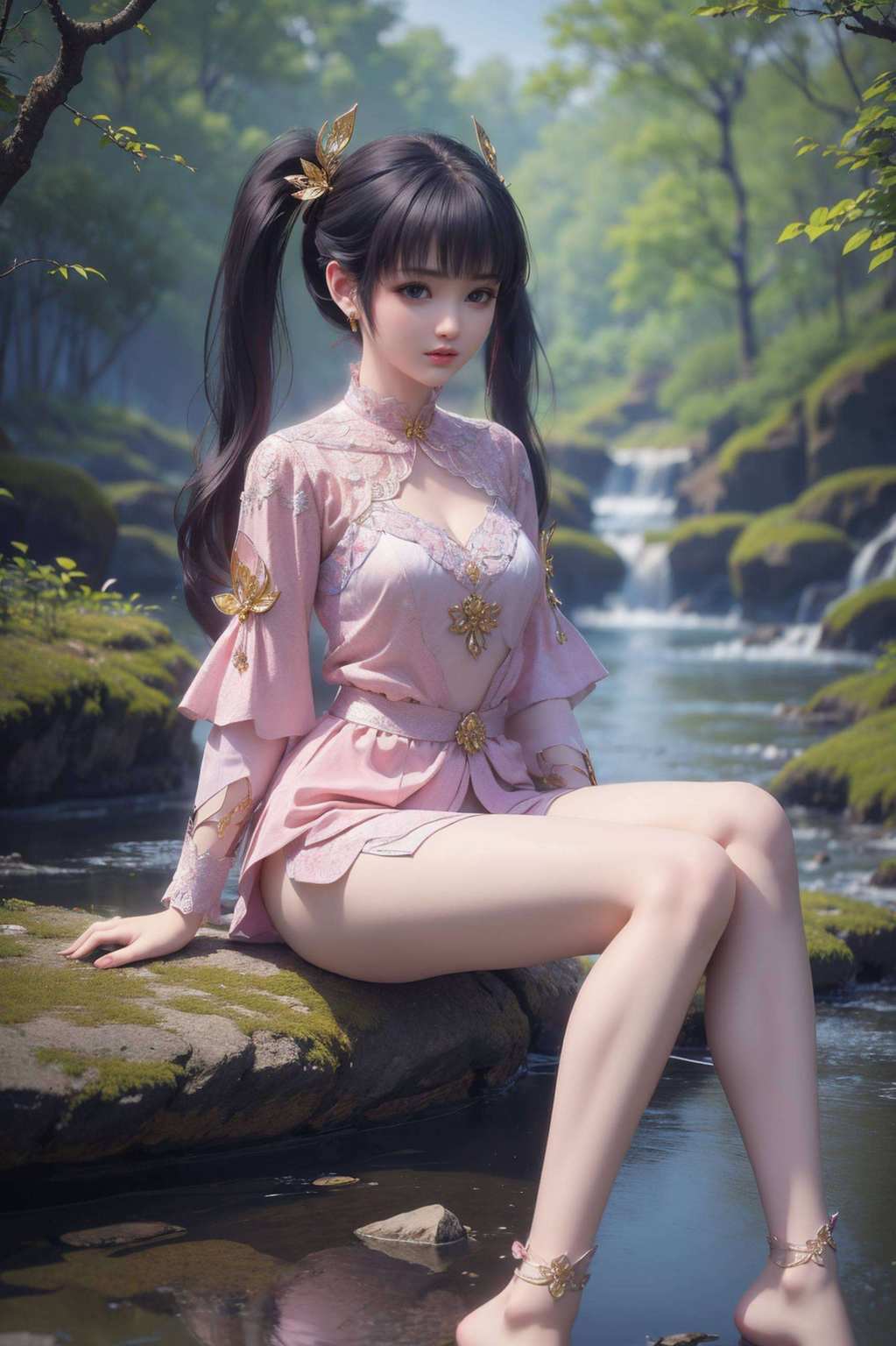 动漫玄幻界女神倩影映