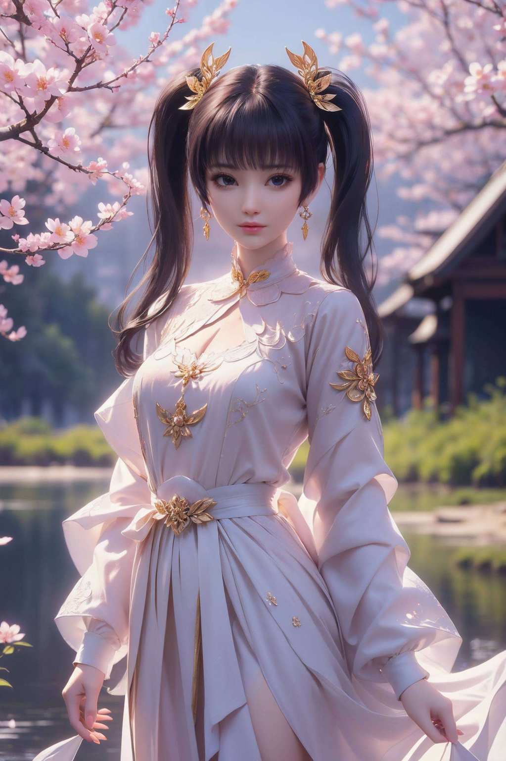 打造个国漫女神巅峰版！嘻嘻咱们给她弄高级一点