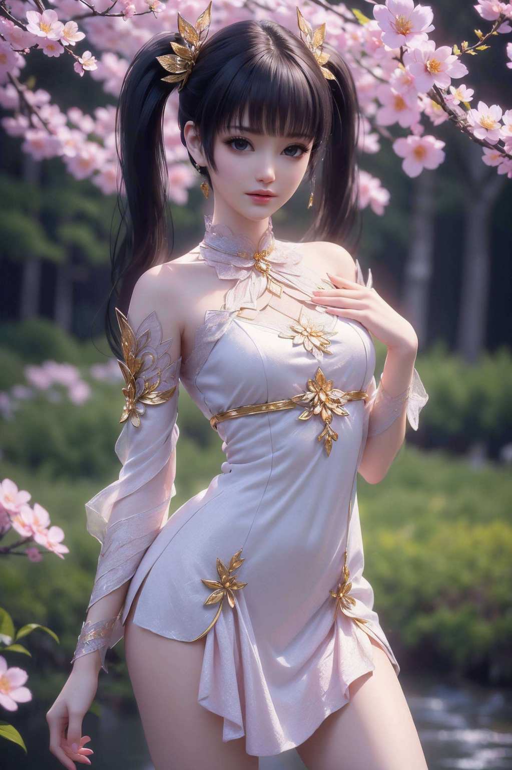 嘿这回来点视觉盛宴啦！给大家推荐这款绝美的紫妍半脸壁纸