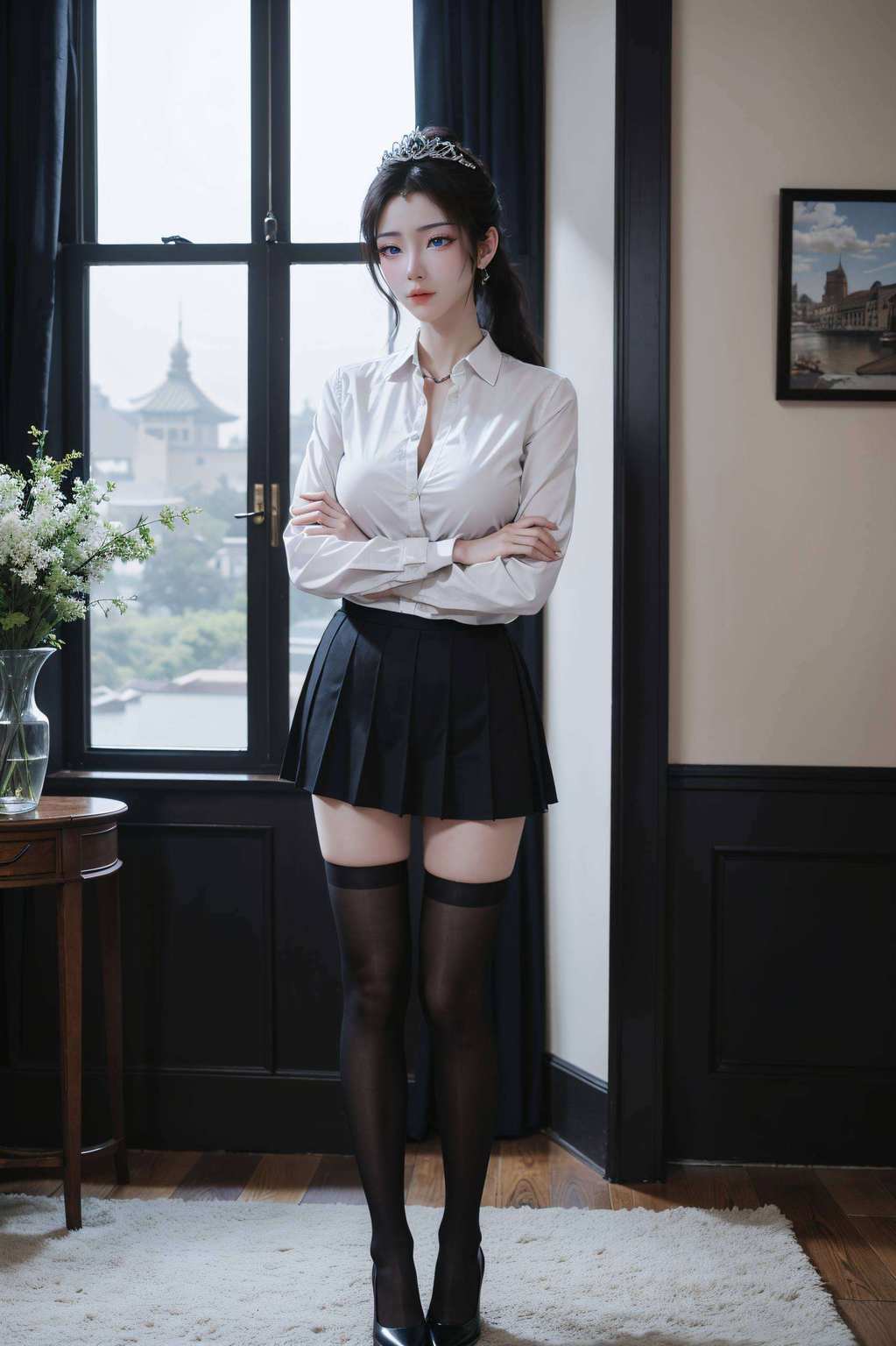 这位国漫女神可是凡人修仙界的一大亮点！瞧瞧这蒙面壁纸却又透出一丝娇俏
