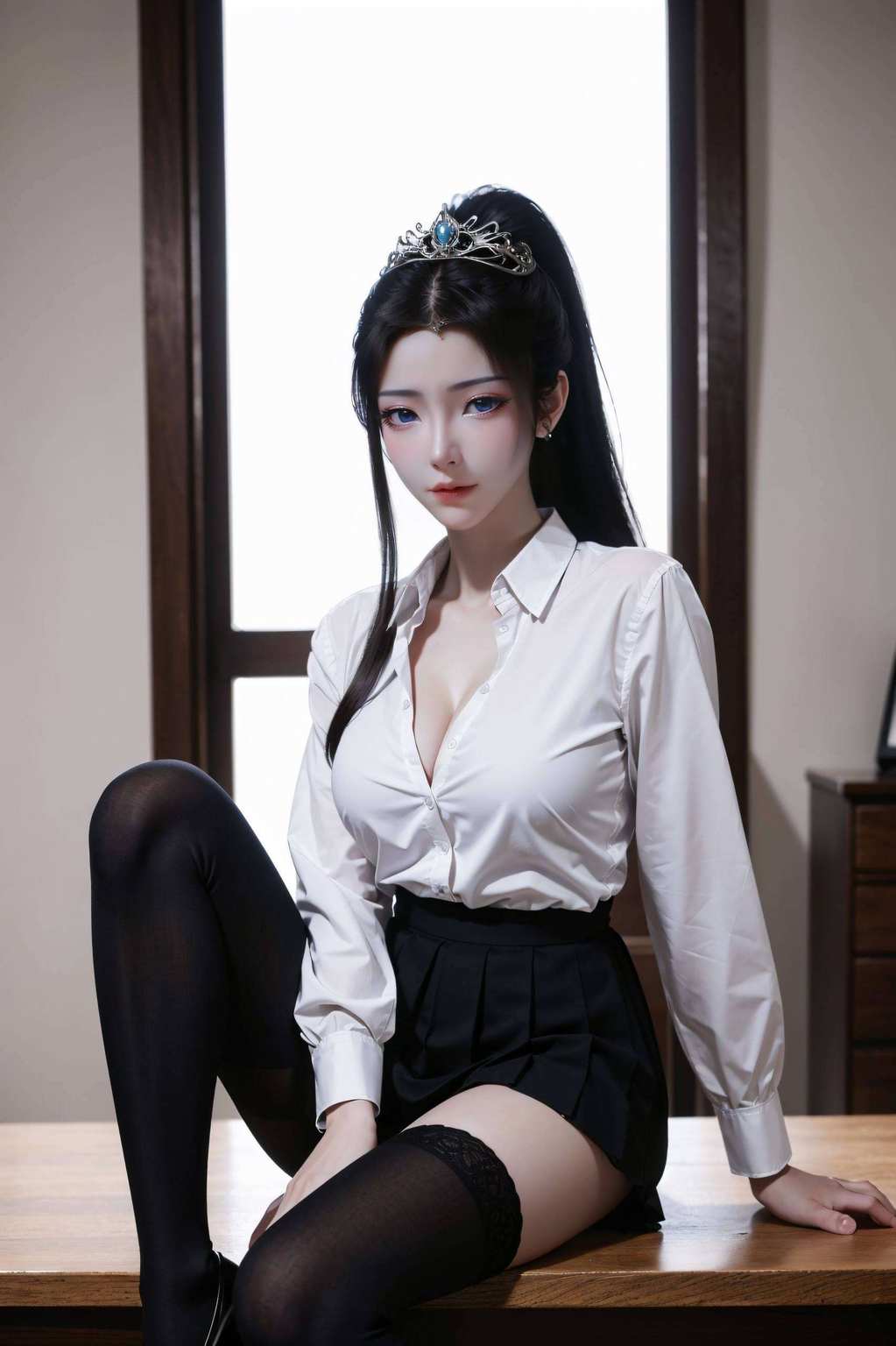 她那双灵动的大眼睛仿佛会说话可是许多动漫迷心中的白月光哦！
