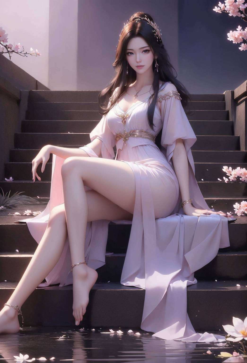 紫灵翩翩舞美女与仙途