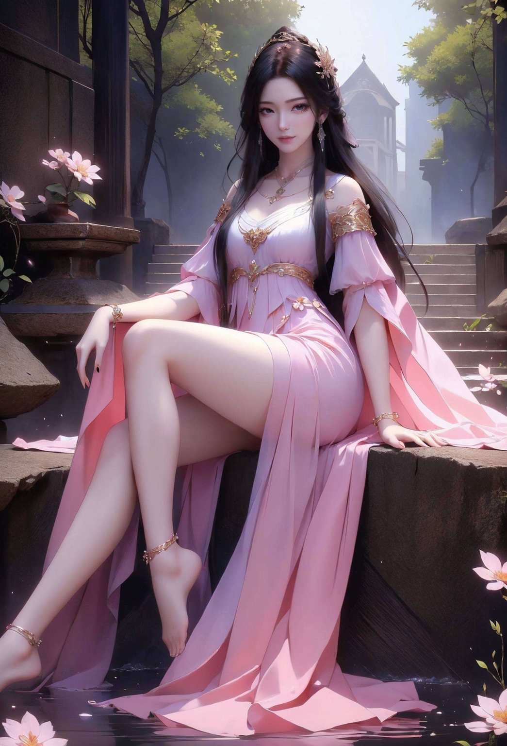 穿越国漫的绚丽世界亦是人人心中的玄幻美女