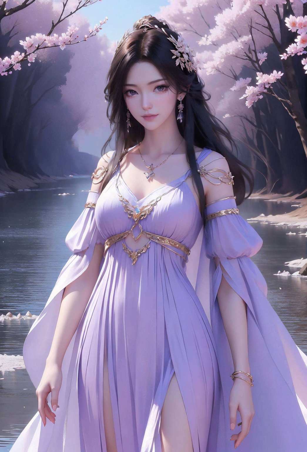 动漫美女光彩耀国漫女神笑弯腰