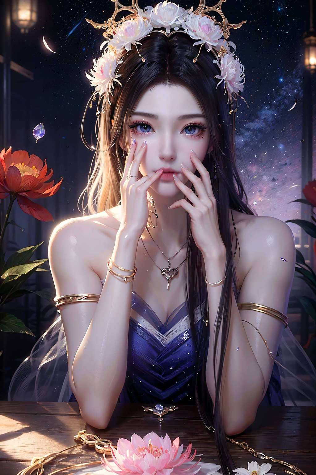想要修仙界的美丽风光今天给大家带来一款超级养眼的紫灵壁纸大放送！小紫灵这小家伙
