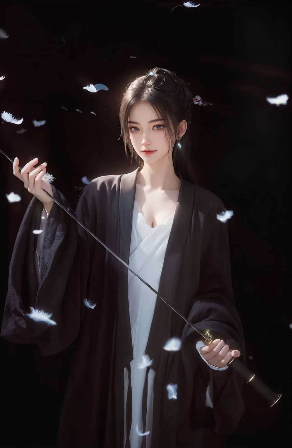 宁姚如一抹清风都是对这世界的深情告白