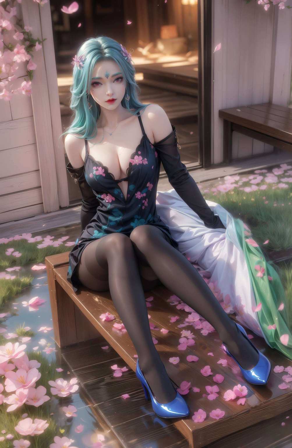 画面里奉眠小姐姐慵懒的姿态
