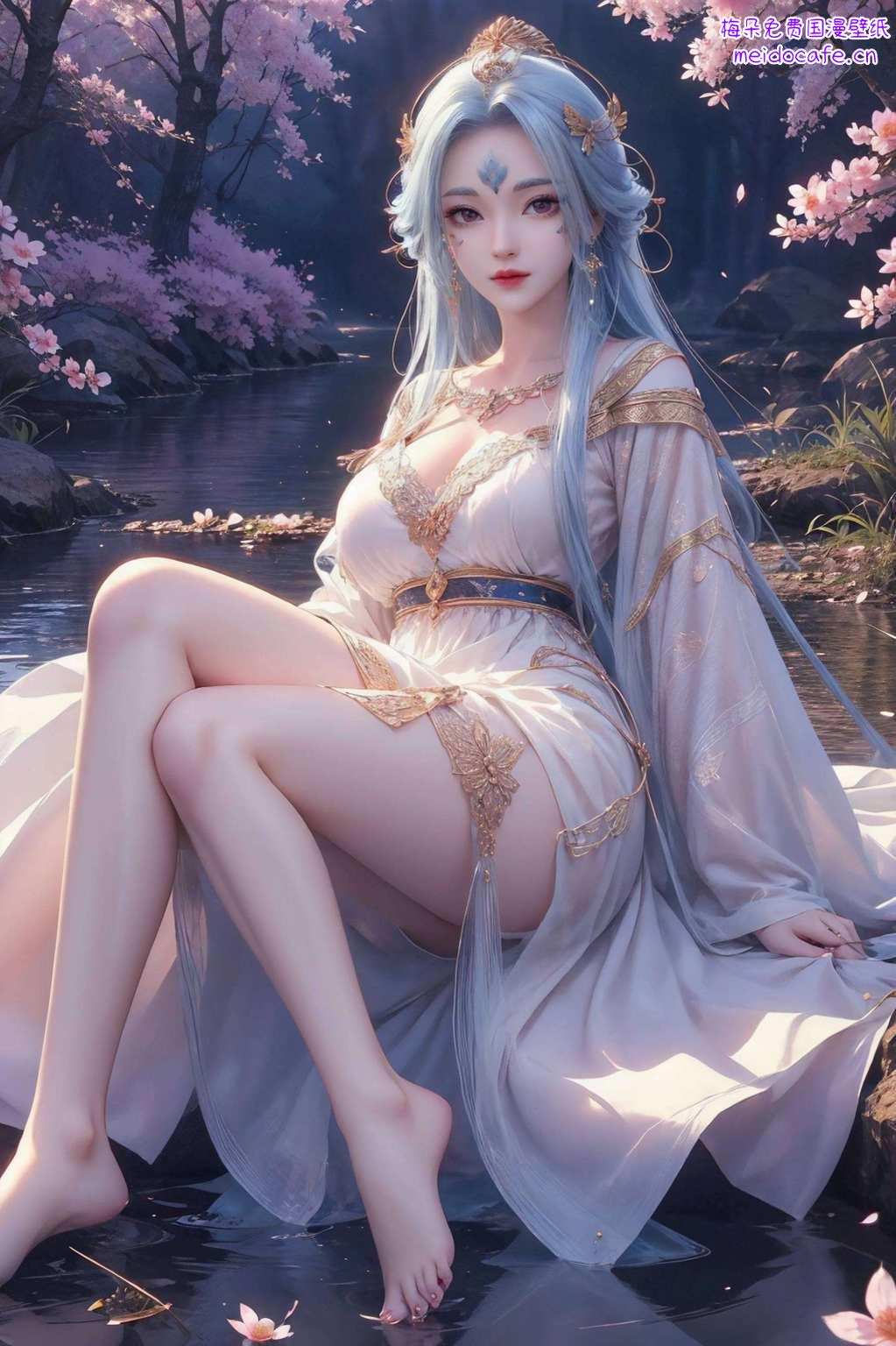 这电脑屏幕两位国漫美女同框