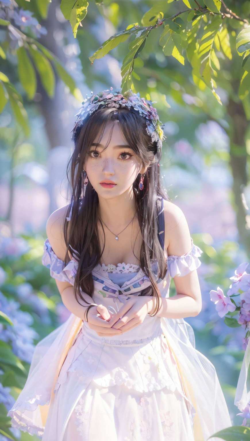这壁纸都能让你的手机瞬间变身玄幻世界的美景窗口国漫美女的韵味