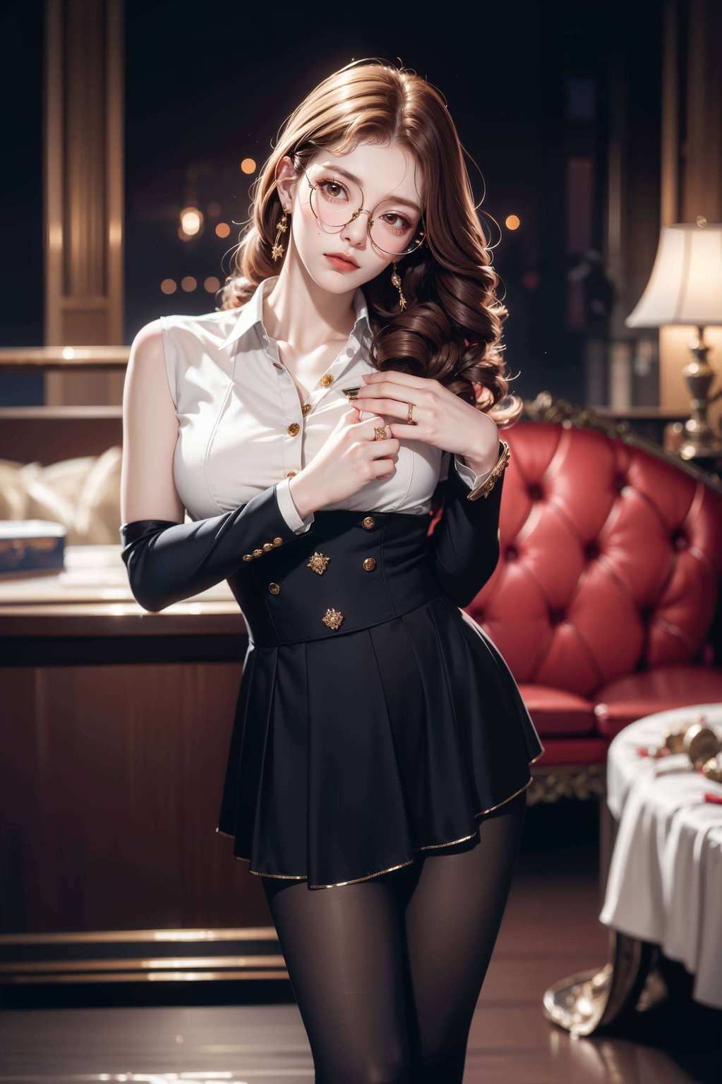 快来电脑里陪我玩耍吧！”快来感受这波国漫美女的魅力吧嘿