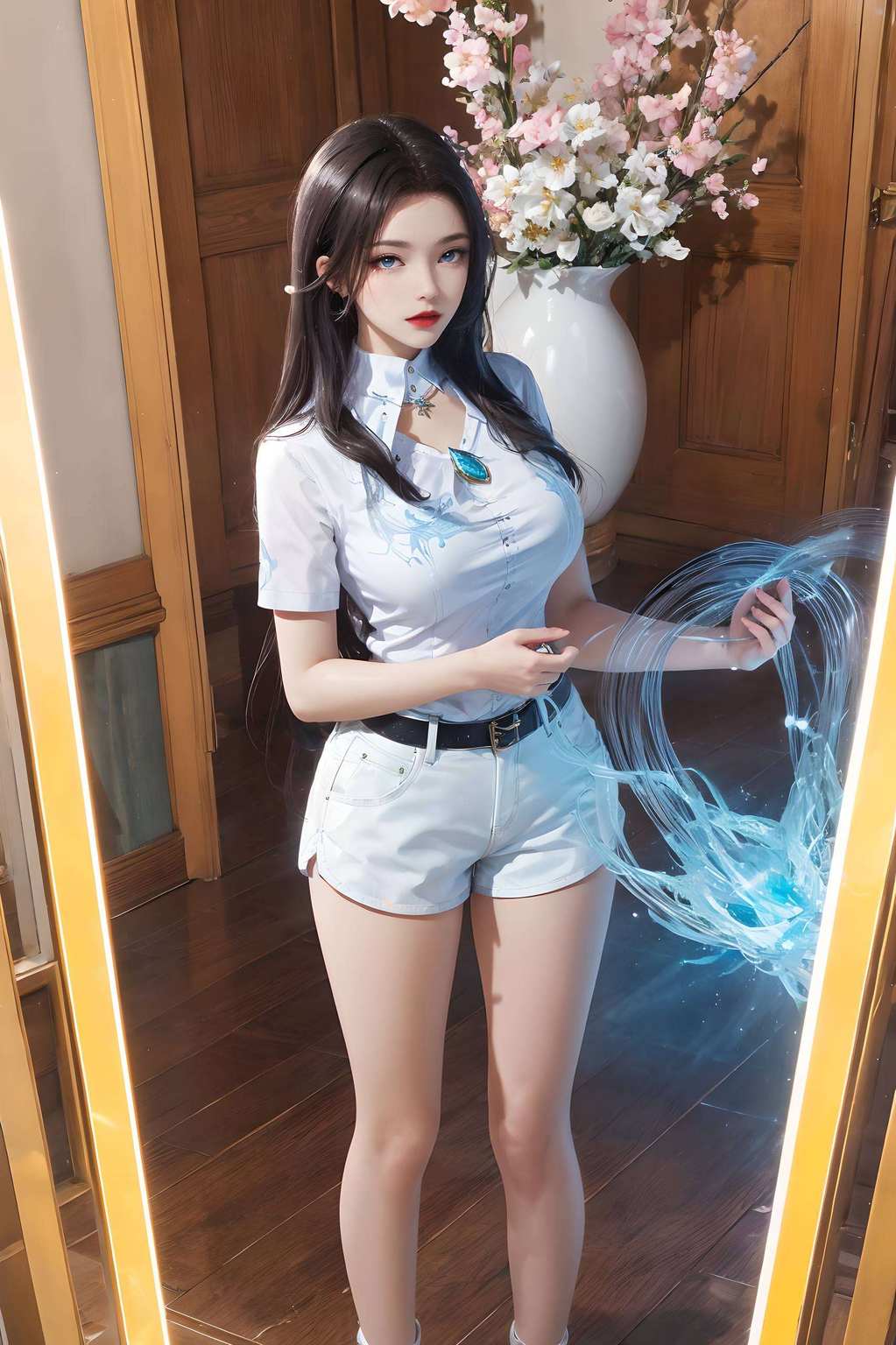 都是对生命华美篇章的深情演绎每当目光落在她身上