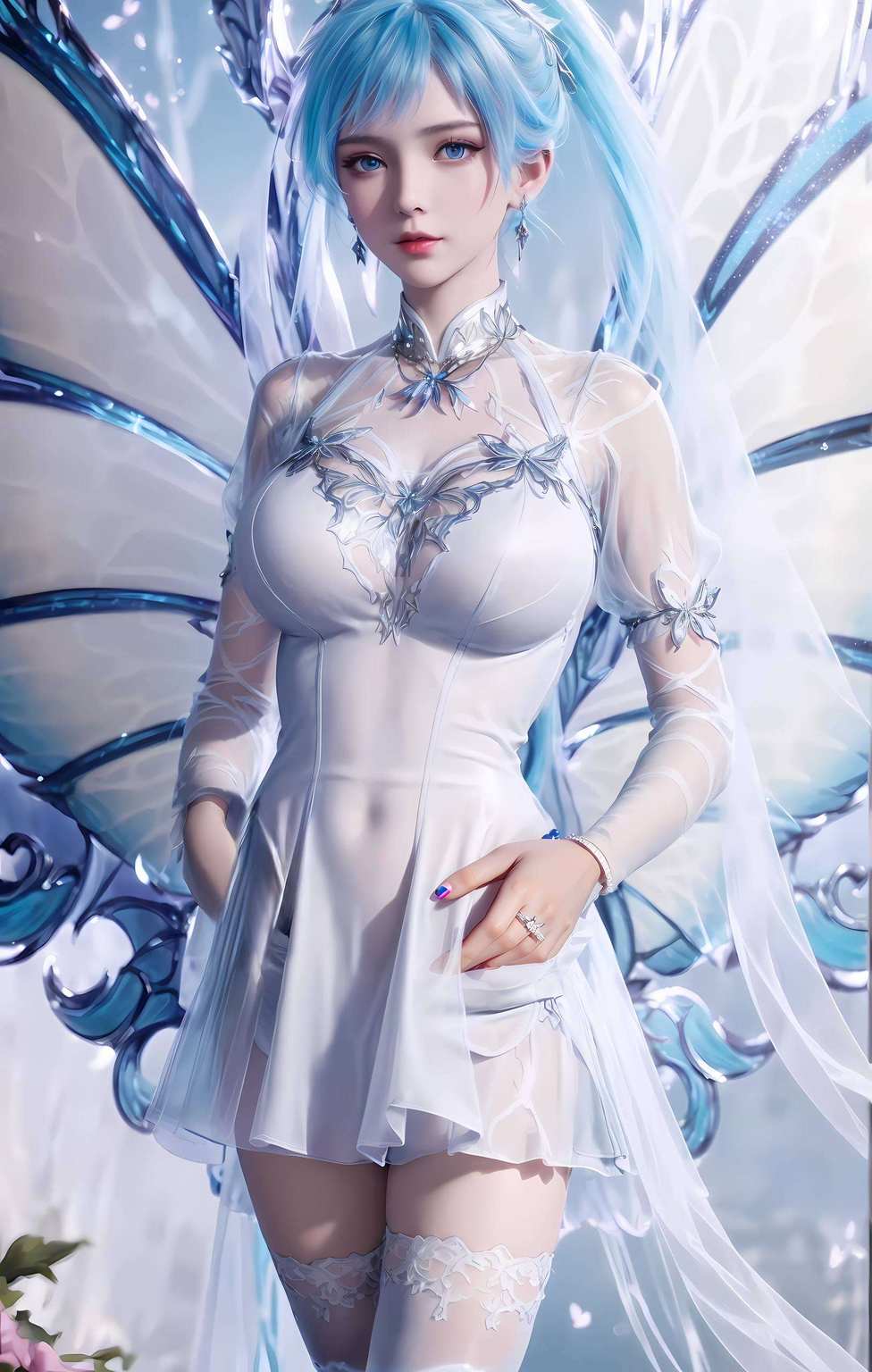 都让人眼前一亮今天给你们推荐一款炫彩满满的AI壁纸——绝美的唐舞桐高清图片
