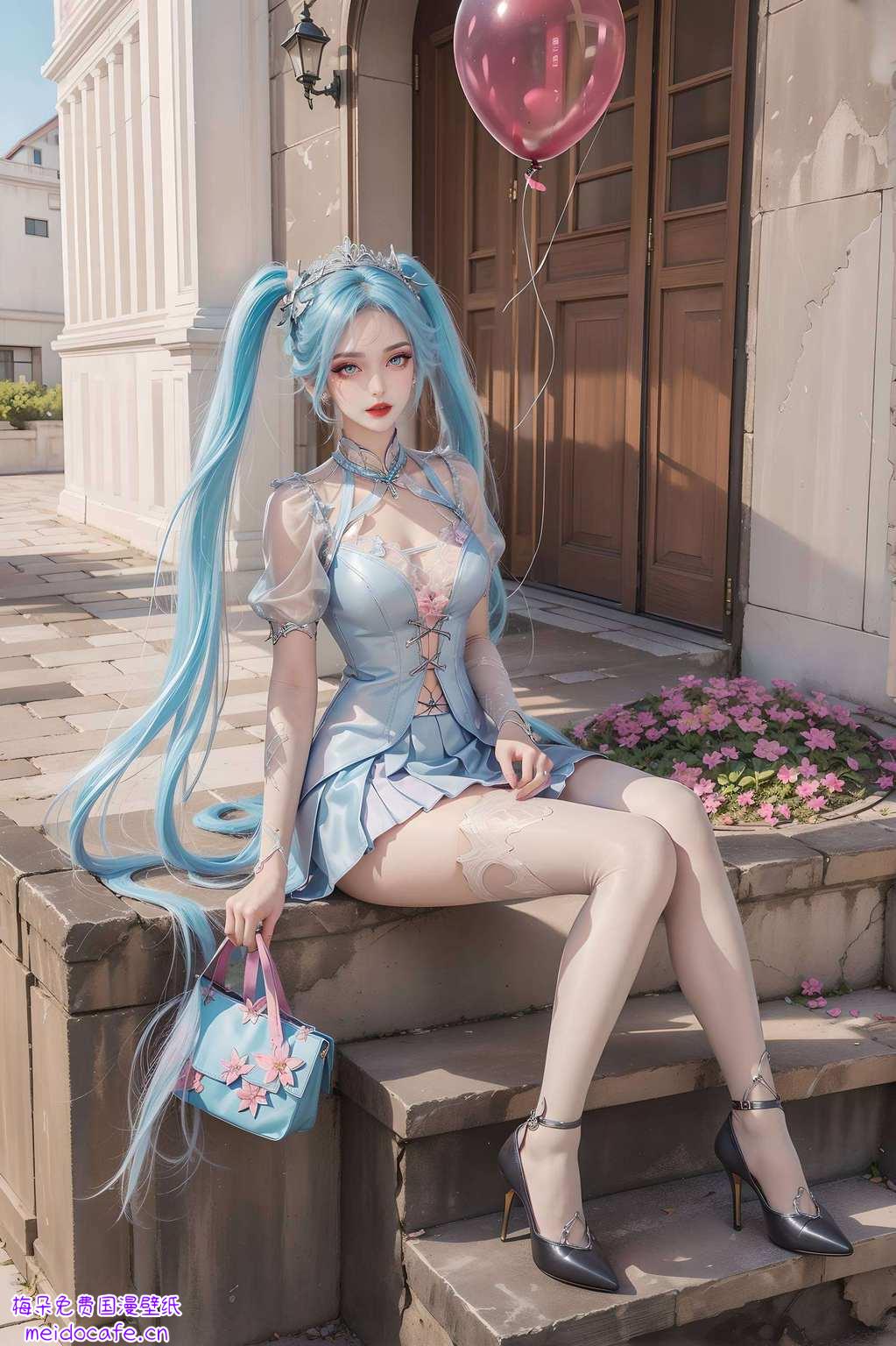 这位国漫美女连壁纸都能治愈心灵