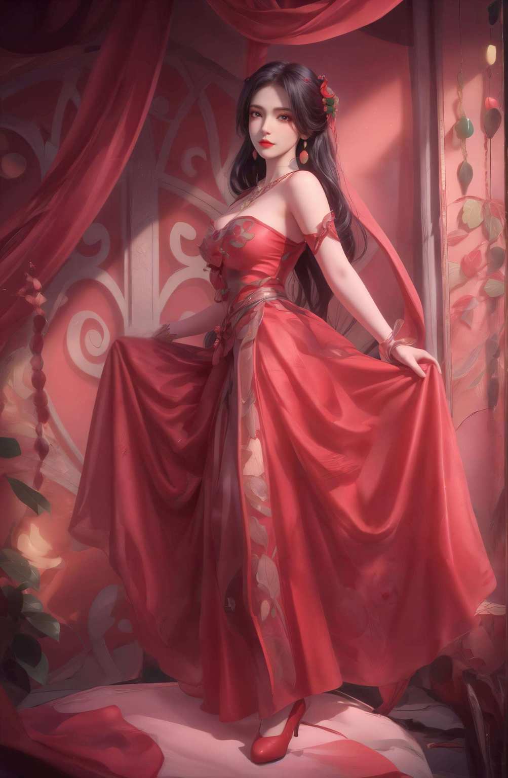 尽显芳华云中舞动