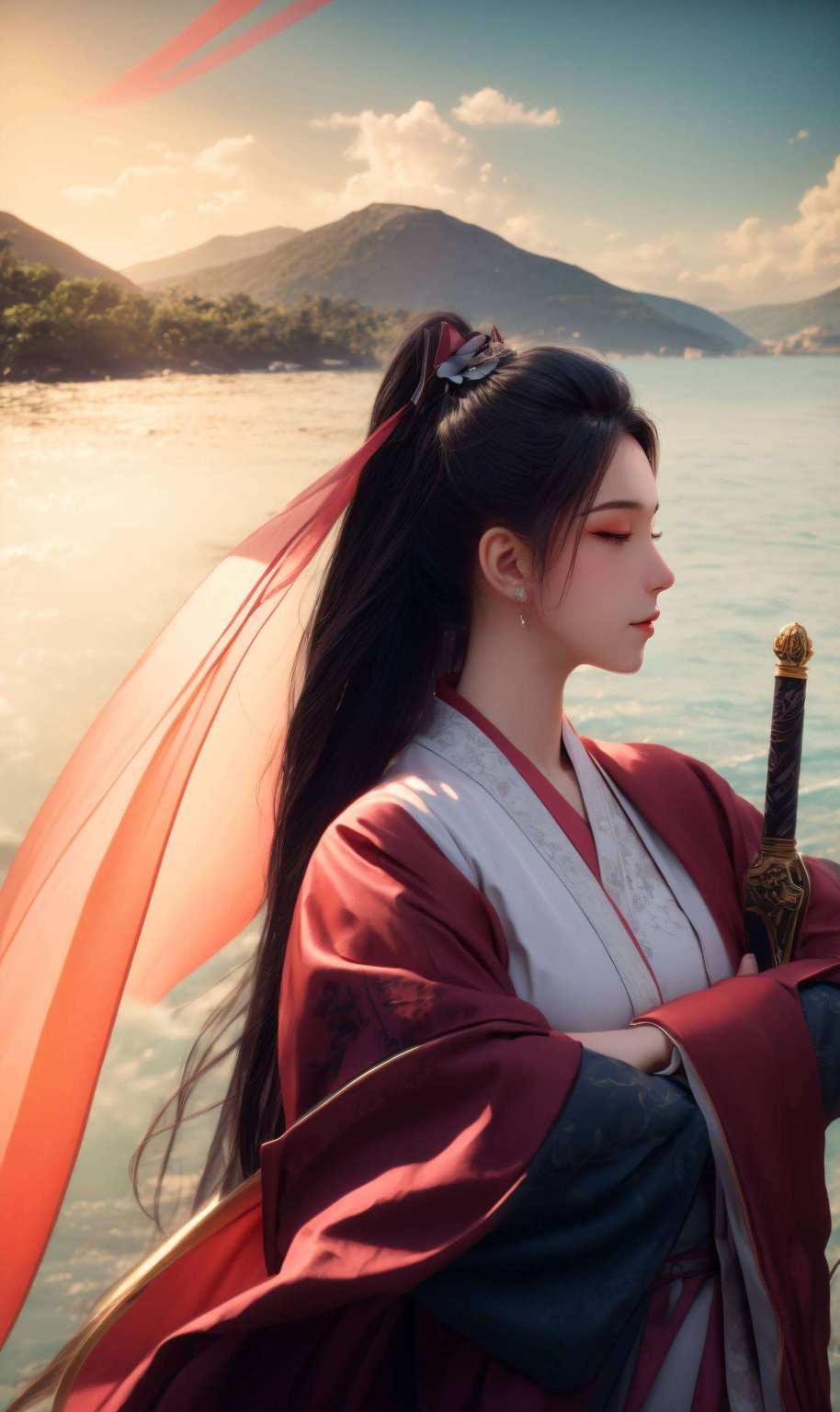 如梦似幻飘然若尘