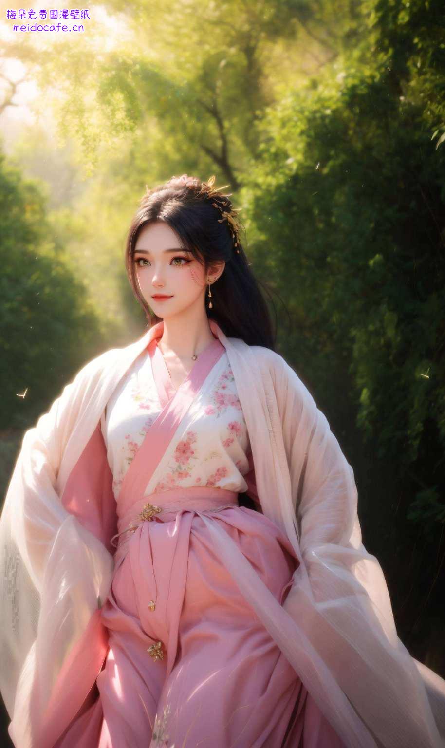 共赏动漫之美丽影绘壁纸